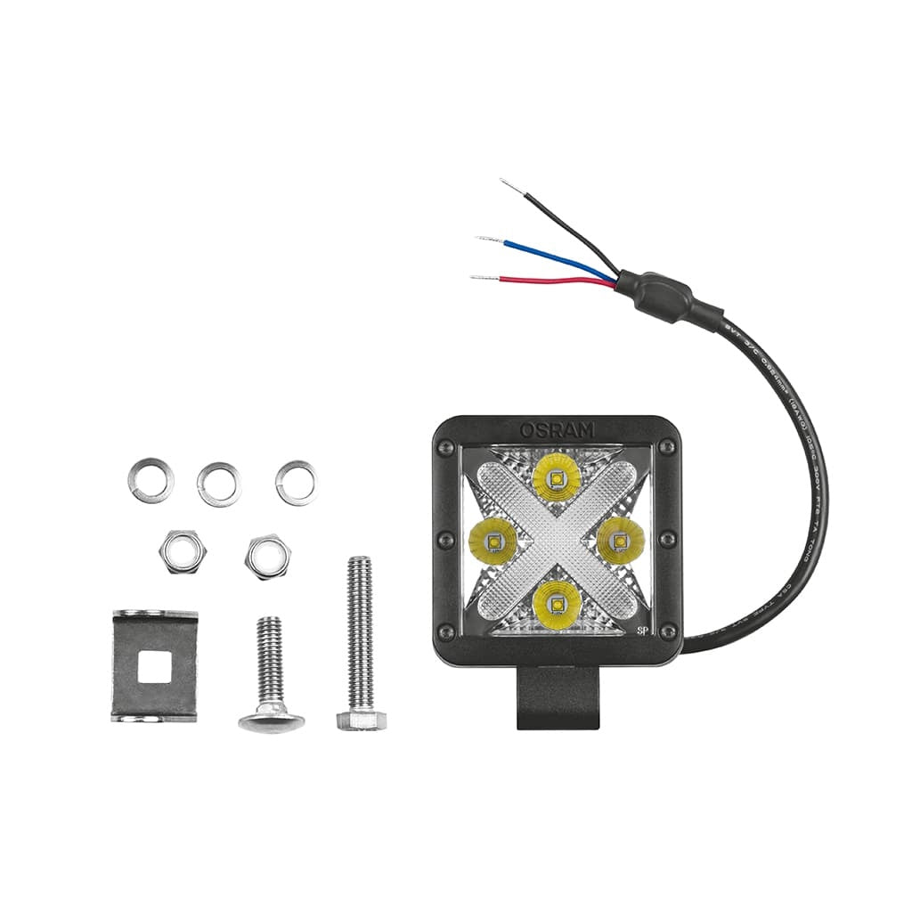 Osram 4in LED Arbeitsscheinwerfer Cube MX85-WD / 12 V – Flutlicht