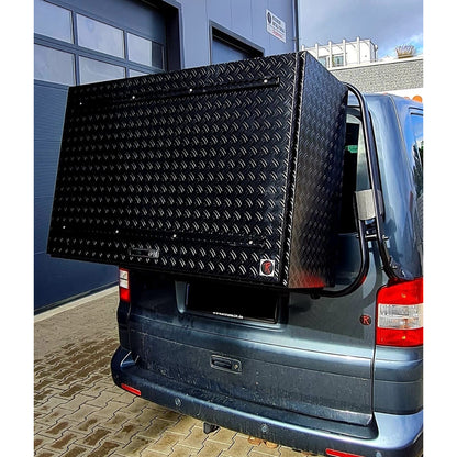 Heckträger inkl. Air-Pack-Light-Schienen Transportsystem für VW T6 Heck-Träger 7E0071104B