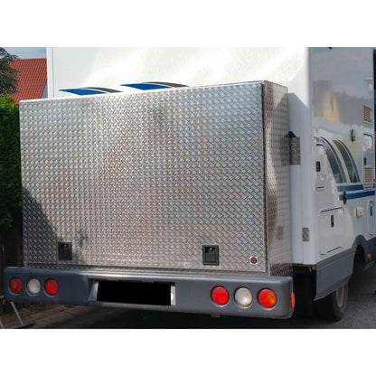 Alubox B 1000/500 RAL 9005 schwarz matt