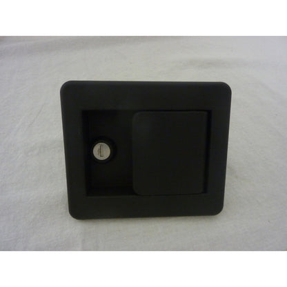 Alubox B 400/300 RAL 9005 schwarz matt