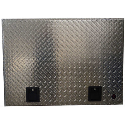 Alubox B 800/600 RAL 9005 schwarz matt