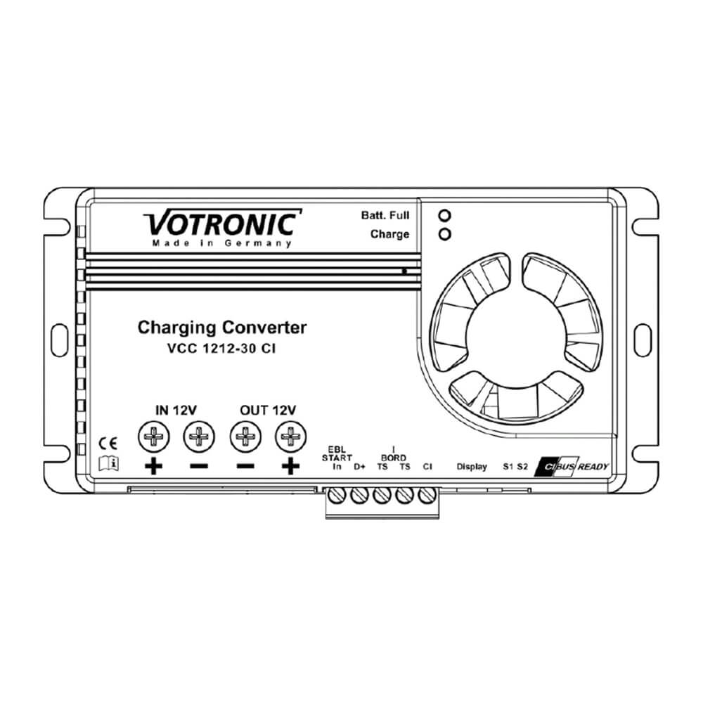 Votronic Batterie zu Batterie-Ladegerät VCC 1212-30 CI | 3360 | Ladebooster