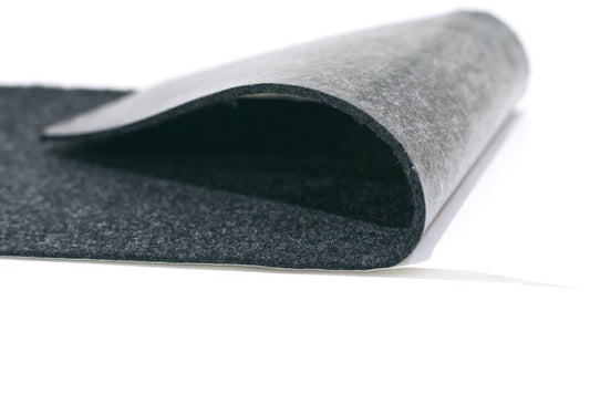 VANUE FILZ Dunkelgrau, eins. selbstklebend 2,5 mm dick, 1 m, Breite 1,2 m