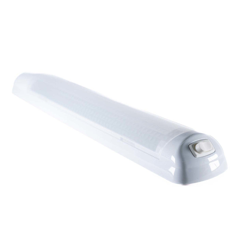 LED Aufbauleuchte mit Ein- / Ausschalter neutral weiss (5600K) 6,3 W, 18 LED 457 Lumen