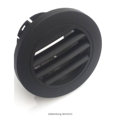 Flat outlet nozzle 30°, 75mm, rotatable with spigot