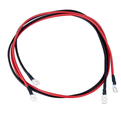 2 X ECTIVE H07V-K Batteriekabelsatz 10mm² rot/schwarz M8/M8 1 Meter