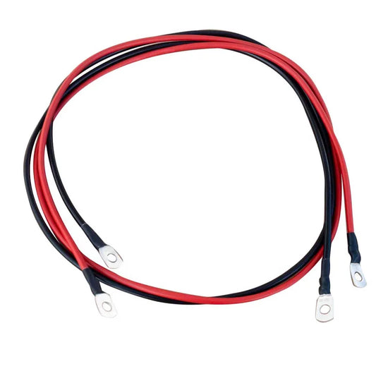 2 X ECTIVE H07V-K Batteriekabelsatz 10mm² rot/schwarz M8/M8 1 Meter