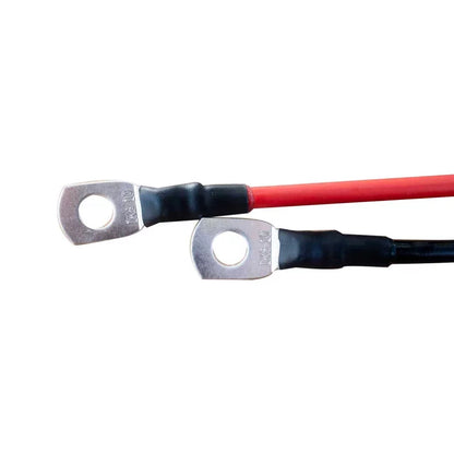 2 X ECTIVE H07V-K Batteriekabelsatz 10mm² rot/schwarz M8/M8 1 Meter