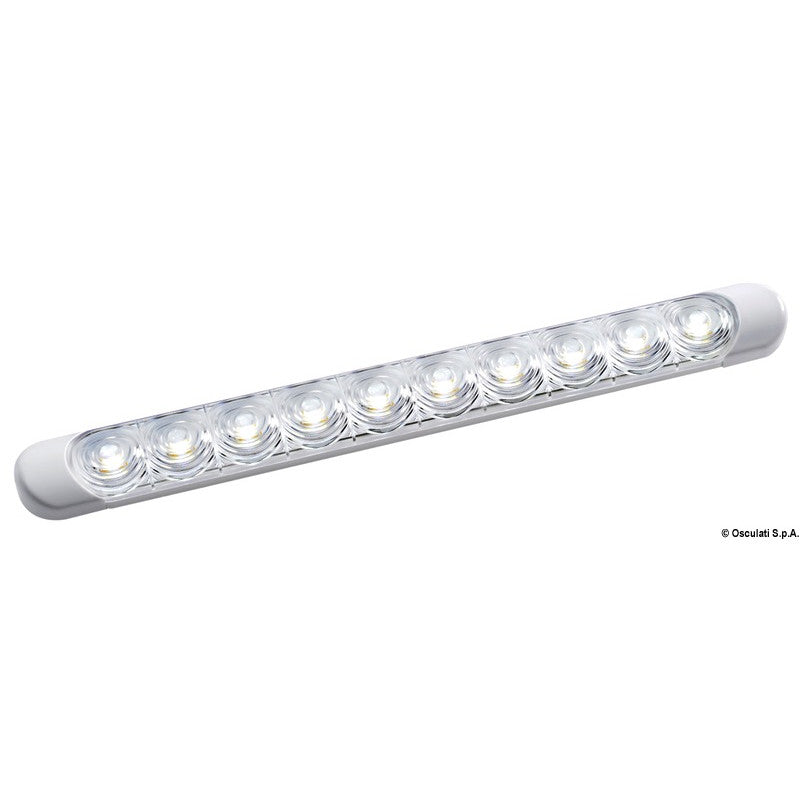 LED Aufbau-Deckenleuchte weiß 230x24x11 mm