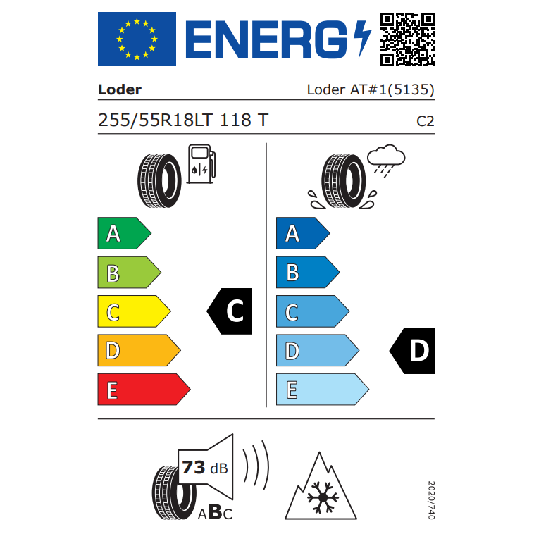LODER AT#1 255/55 R18
