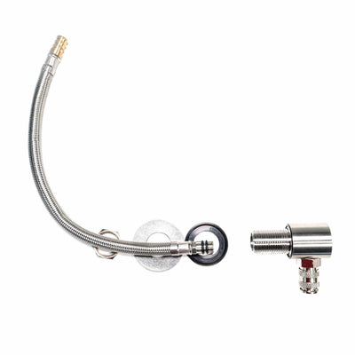 Camper Shower Wall Outlet 90° incl. Quick Coupling from Queensize Camper