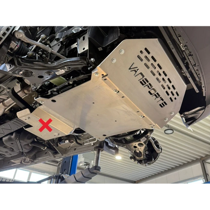 ALU-UNTERFAHRSCHUTZ FÜR SPRINTER 907 (MOTOR & ÖLWANNE)