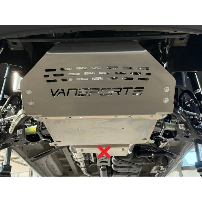 ALU-UNTERFAHRSCHUTZ FÜR SPRINTER 907 (MOTOR & ÖLWANNE)