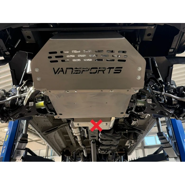 ALU-UNTERFAHRSCHUTZ FÜR SPRINTER 907 (MOTOR & ÖLWANNE)