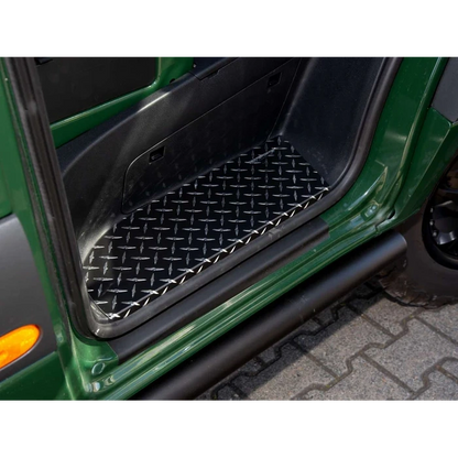 EINSTIEGSLEISTEN-SET ALU STAR BLACK FÜR SPRINTER 907/910