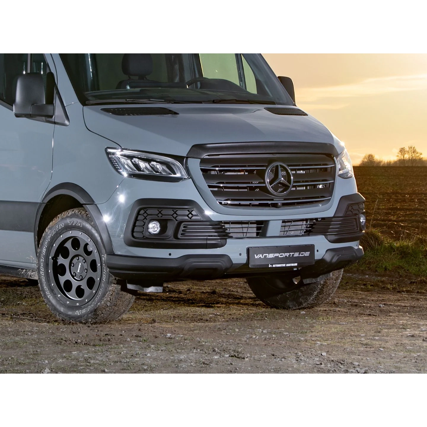 Gravel-X Frontschürzenaufsätze für Sprinter 907