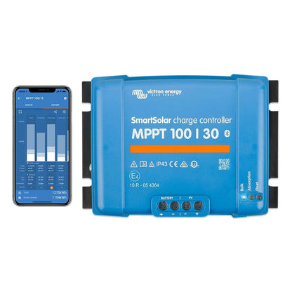 MPPT Solarladeregler 10A-200A für 12V / 24V Batterien