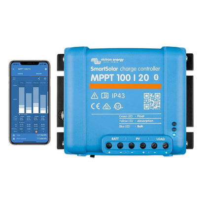 MPPT Solarladeregler 10A-200A für 12V / 24V Batterien