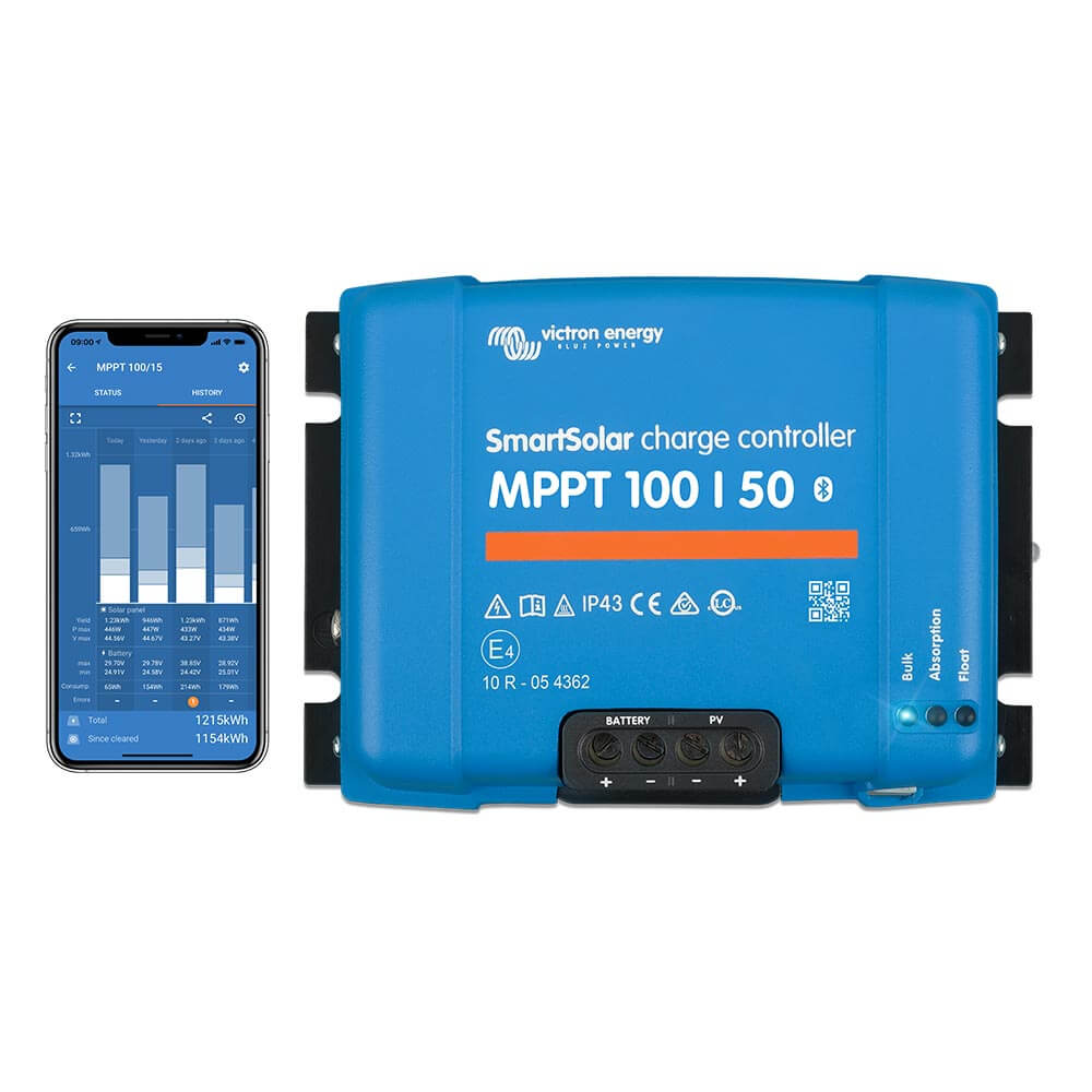 MPPT Solarladeregler 10A-200A für 12V / 24V Batterien