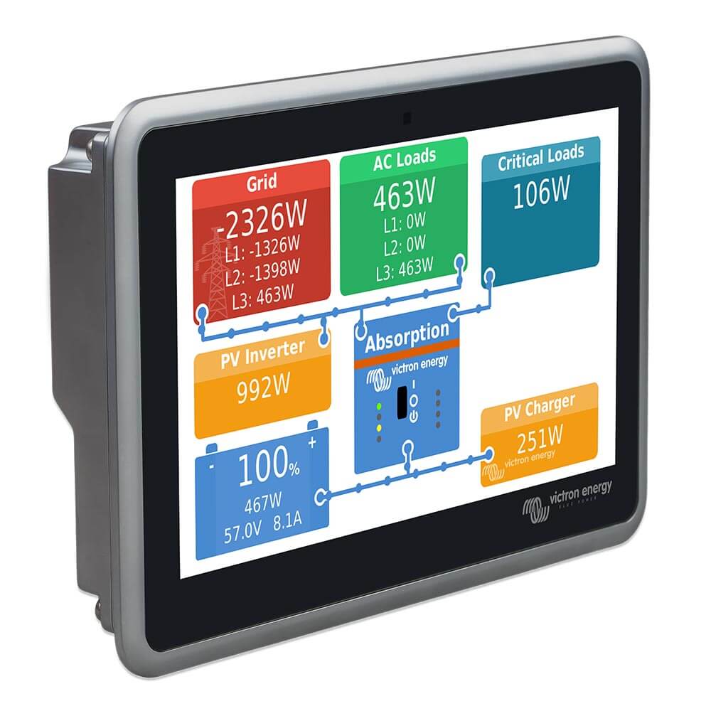 Victron Ekrano GX Kommunikationszentrale mit integriertem 7" Display