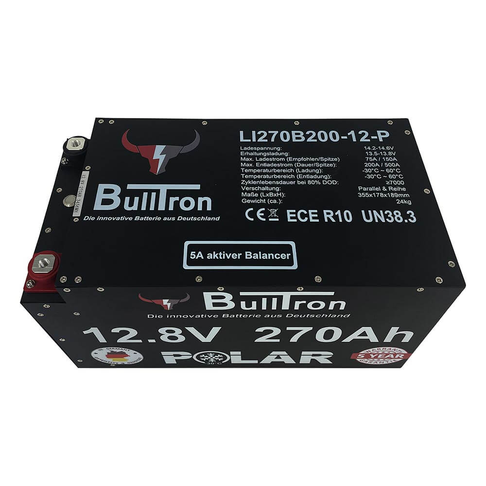 Bulltron Battery 12,8V, 80Ah - 540Ah