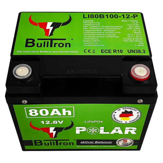 Bulltron Battery 12,8V, 80Ah - 540Ah