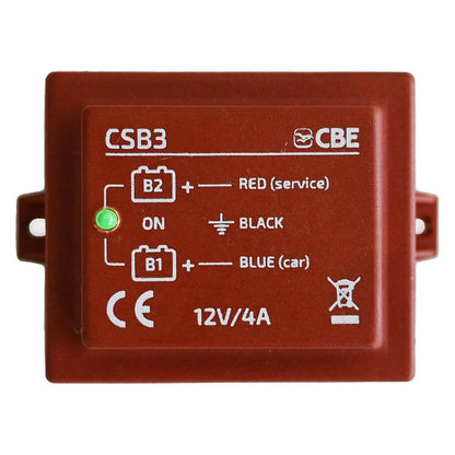 Batterie zu Batterie-Ladegerät 12V nach 12V mit 25A für Blei,- GEL, AGM und Lithiumbatterien, galvanisch getrennt