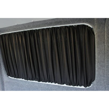 Vorhang Set für Ford Transit Custom 2013-2023 - Hinten Rechts (Premium-Blackout)