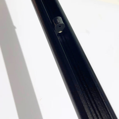 Vorhang Set für VW Transporter T5 bis T6.1 (2003-2024) - Mitte Links - keine-Schiebetür (Standard Schwarz)