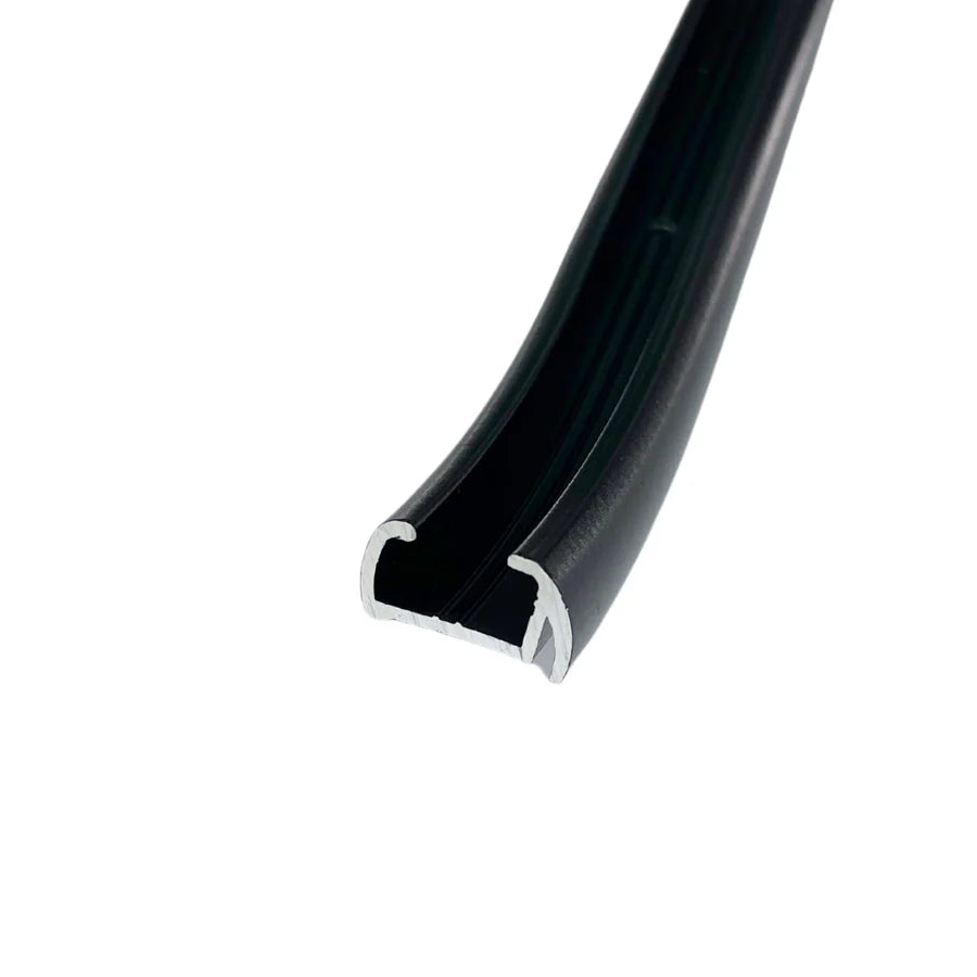 Vorhang Set für VW Transporter T5 bis T6.1 (2003-2024) - Mitte Links - keine-Schiebetür (Standard Schwarz)