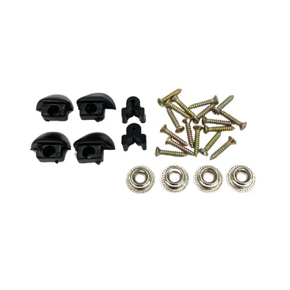 Vorhang Set für VW Transporter T5 bis T6.1 (2003-2024) - Mitte Links - keine-Schiebetür (Standard Schwarz)