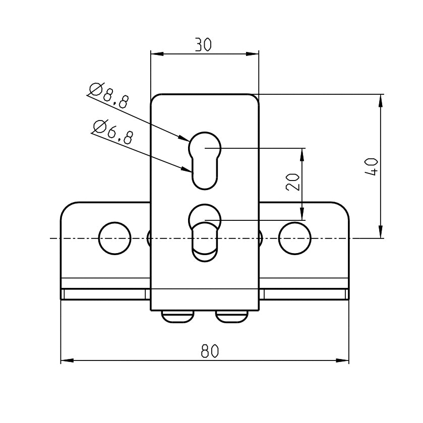 MERCEDES SPRINTER Winkel für Dachträger