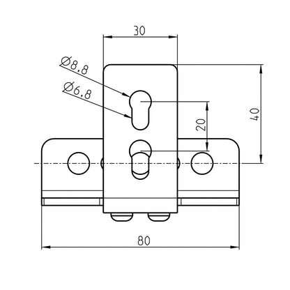 MERCEDES SPRINTER Winkel für Dachträger