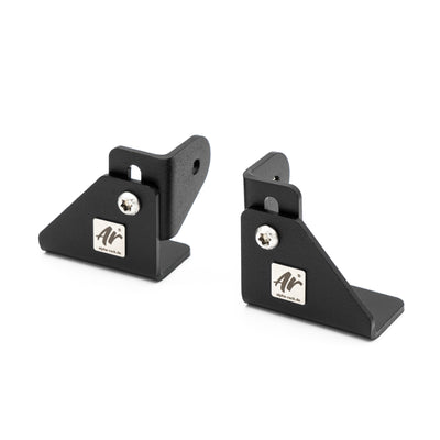Bracket ultra-flat for aluminum profile, side mounting