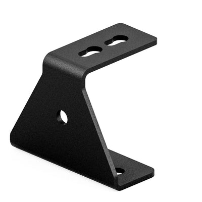 Edelstahl Winkel für Airlineschiene schwarz – Dachträger Halterung 65–100 mm