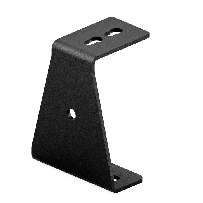 Edelstahl Winkel für Airlineschiene schwarz – Dachträger Halterung 65–100 mm