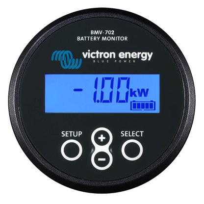 Victron Batteriemonitor BMV-702 schwarz | 12/24/36/48V, 500A Shunt