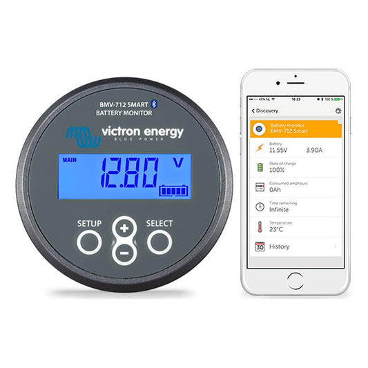 Victron Batteriemonitor BMV-712 Smart | 12/24/36/48V, 500A Shunt