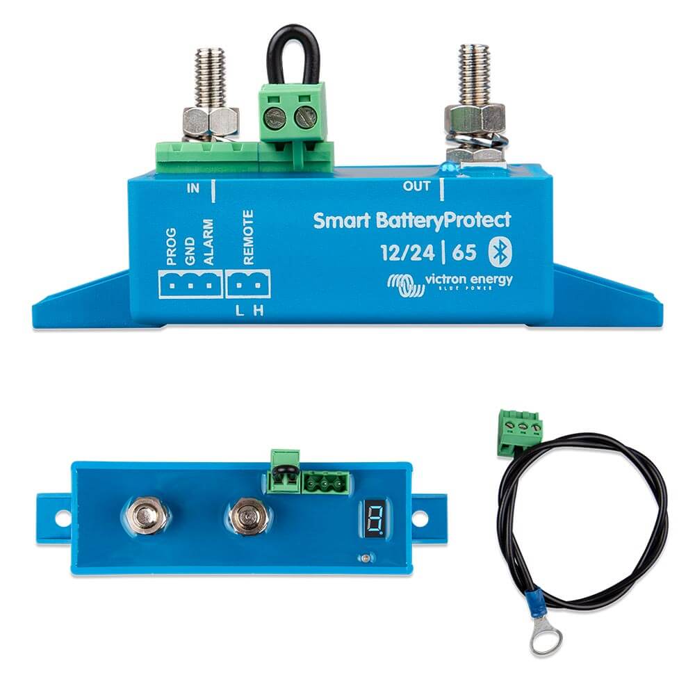 Victron Batterietiefentladeschutz Smart 65A-100A für 12V / 24V Batteriesysteme