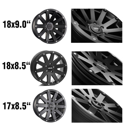 Alurad Hanma Schwarz Matt für Sprinter (910) vollintegriert