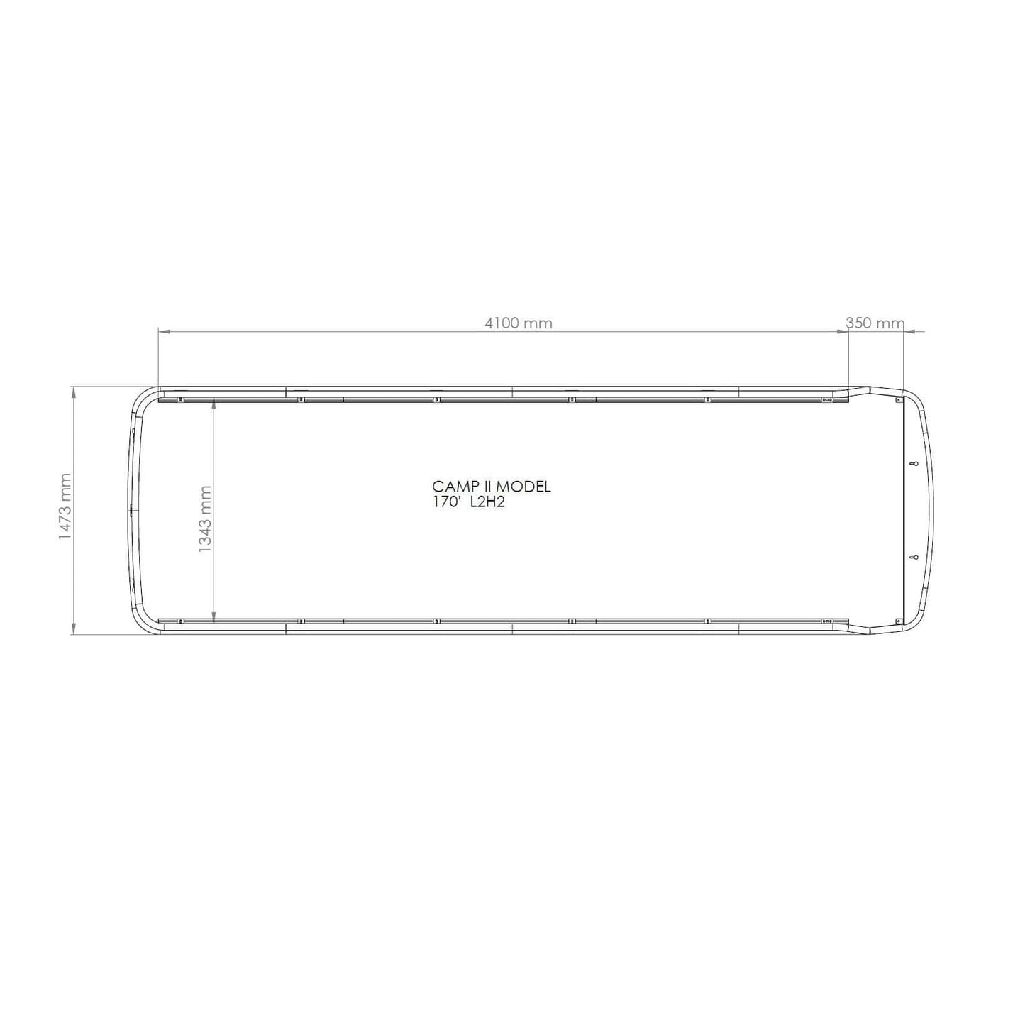 Sequoia Camp 2 Roof Rack Mercedes Sprinter