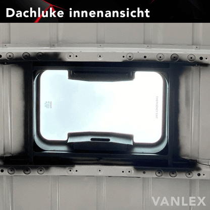 Echtglas Dachluke Dachfenster Panoramafenster M 40 x 65 cm für Vans