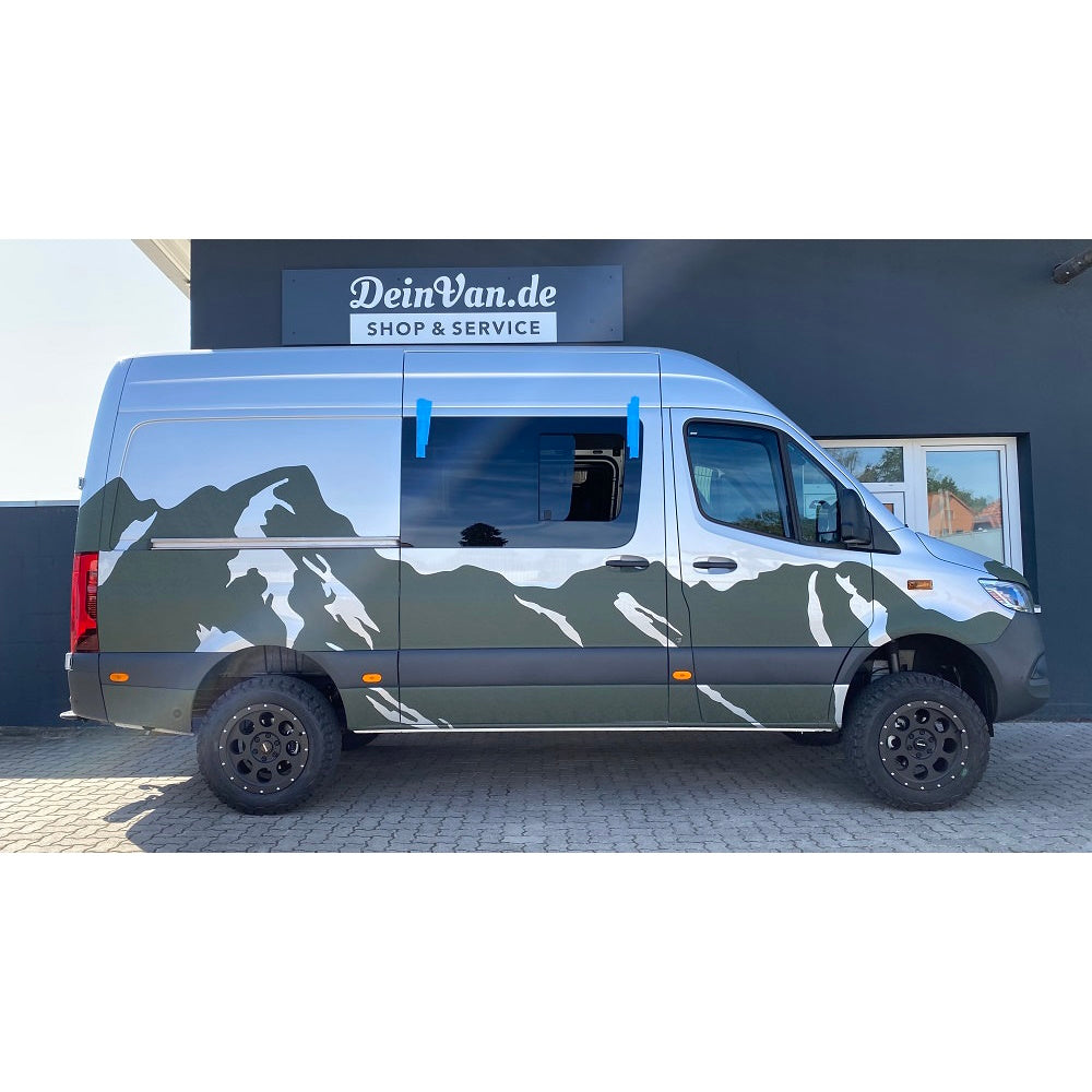 VR Schiebefenster für Mercedes Sprinter W907, W910 ab 2017 Schiebetür / feste Seitenwand