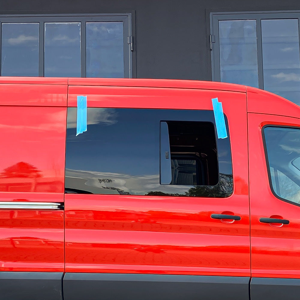 VR Schiebefenster für Ford Transit ab 2014 MK8 / MK8 E Schiebetür / feste Seitenwand *L2-L4*