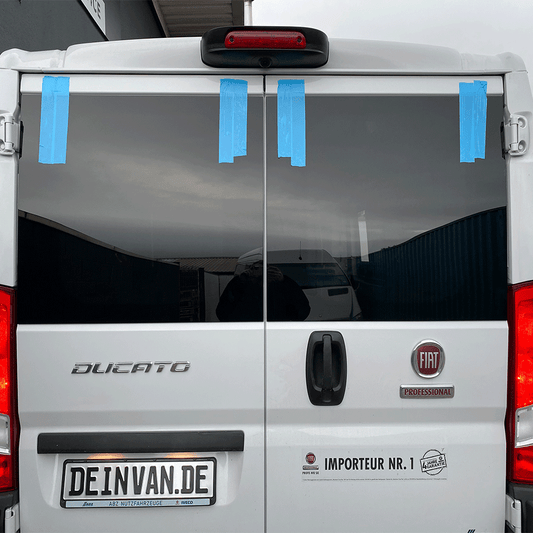 Hecktürscheiben Set für Peugeot Boxer 180° Scharnier ab 2006 Hecktüren *L1-L5*