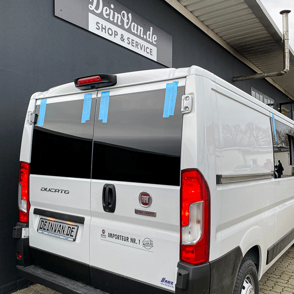 Hecktürscheiben Set für Peugeot Boxer 180° Scharnier ab 2006 Hecktüren *L1-L5*