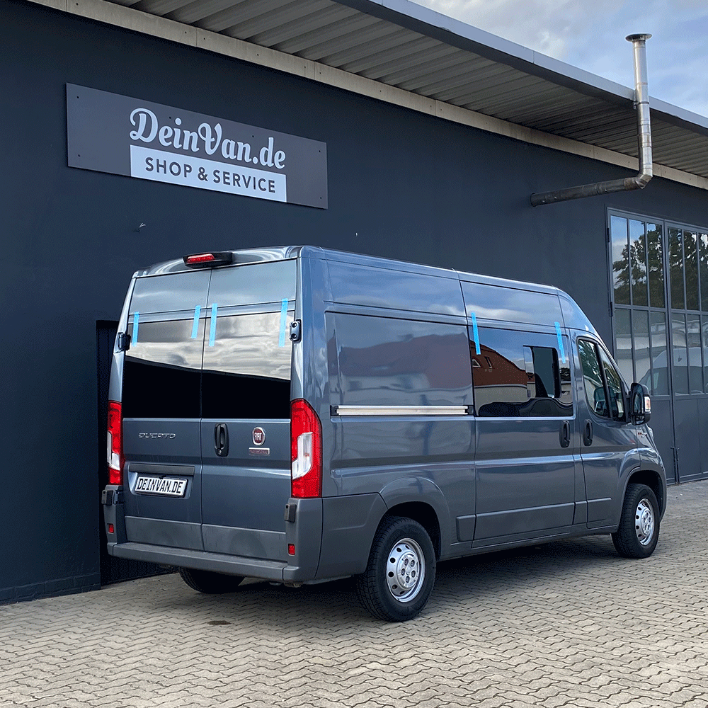 Hecktürscheiben Set für Peugeot Boxer 180° Scharnier ab 2006 Hecktüren *L1-L5*