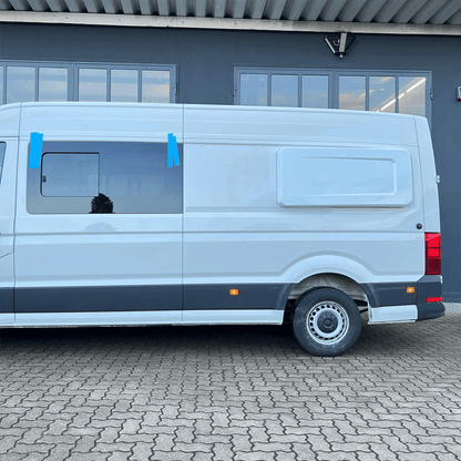 Universal Heckverbreiterung, Longsleeper aus GFK für Crafter, Ducato, Jumper, Boxer