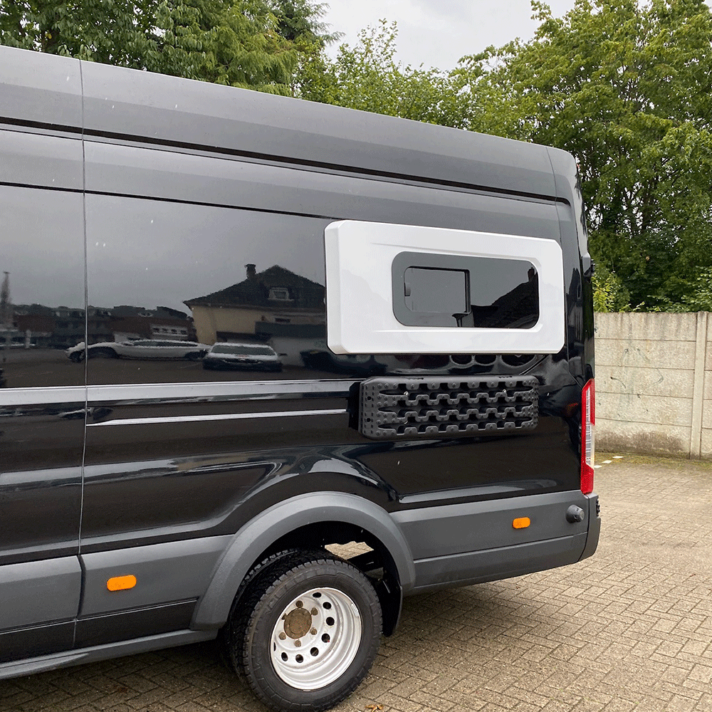 Universal Heckverbreiterung, Longsleeper aus GFK für Crafter, Ducato, Jumper, Boxer