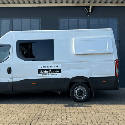 Universal Heckverbreiterung, Longsleeper aus GFK für Crafter, Ducato, Jumper, Boxer